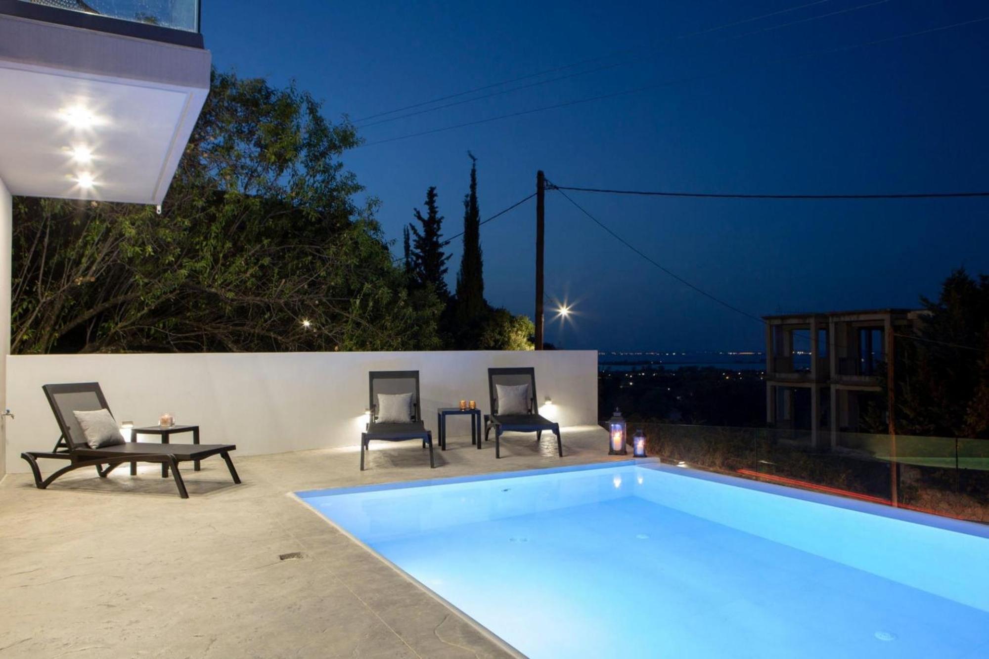 Aloft Luxury Villas Lefkada - Heated Pool Apolpaina 외부 사진