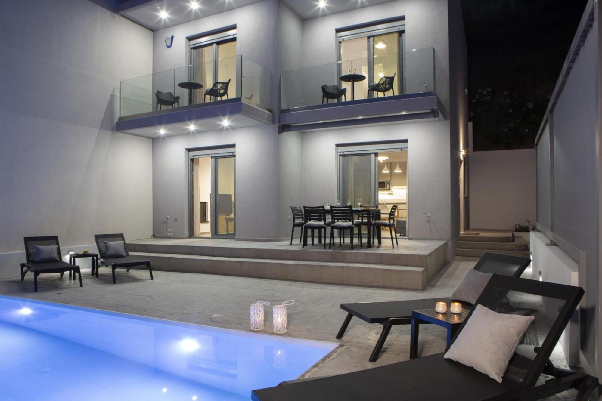 Aloft Luxury Villas Lefkada - Heated Pool Apolpaina 외부 사진