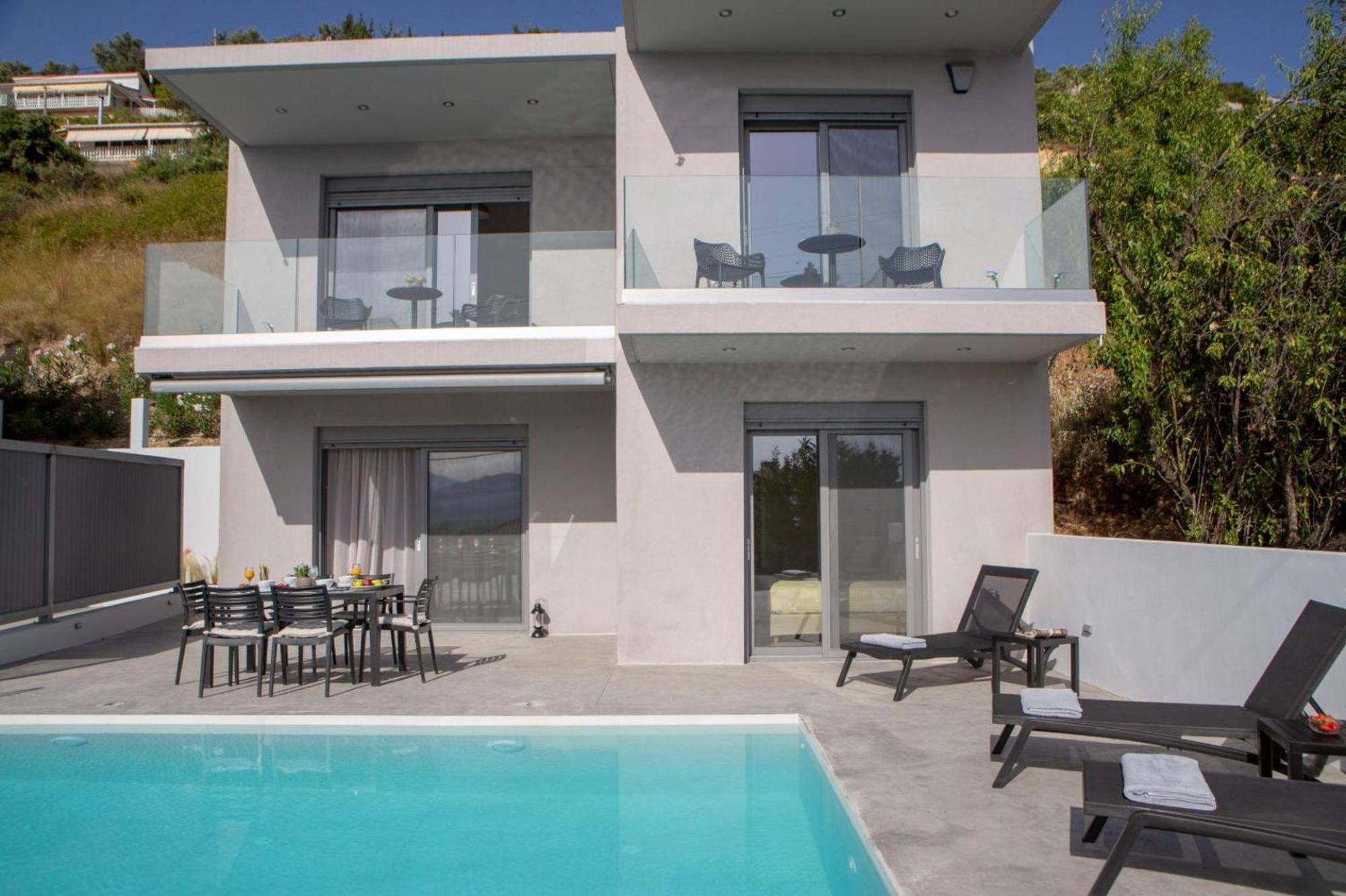 Aloft Luxury Villas Lefkada - Heated Pool Apolpaina 외부 사진